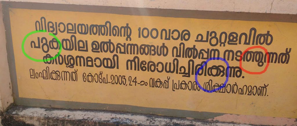 U And Uː Vowel Signs Of Malayalam Santhosh Thottingal