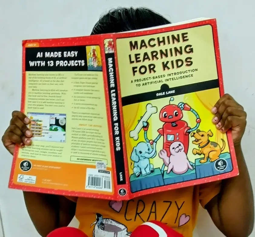 My 4year old daughter trying to learn AI before she learns to read