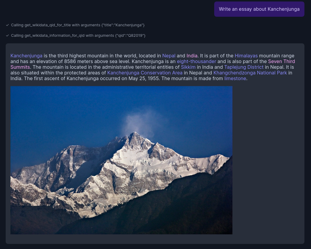 Write an essay about kanchenjunga